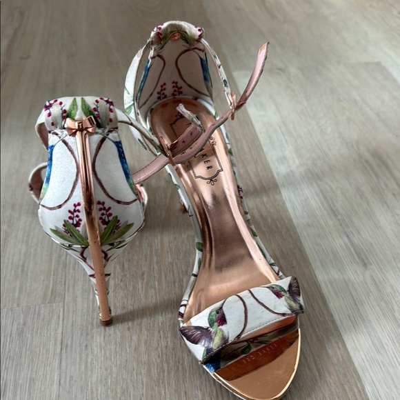 Ted Baker Floral Heels - Picture 2 of 3